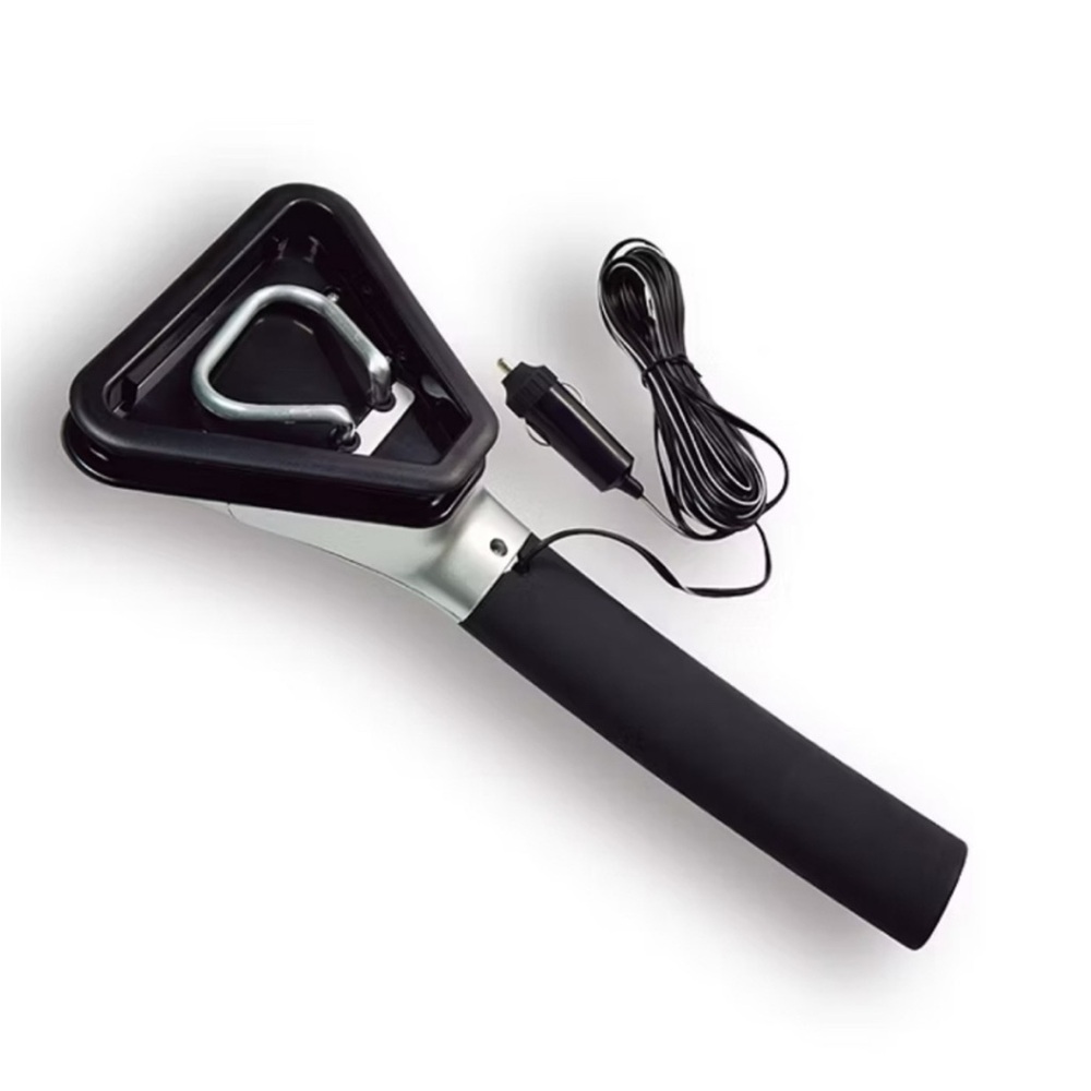Protocol Heated Auto Ice Scraper w/Flashlight, 12v, Squeegee & Extendable - Picture 2 of 7